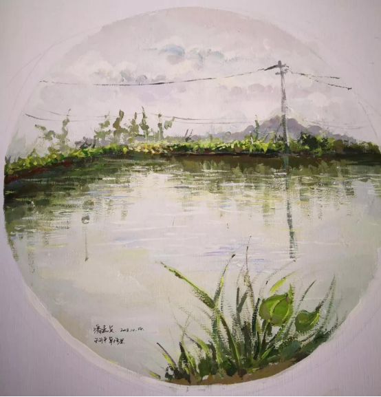 外师造化，与美同行——高三开平色彩风景写生853.png