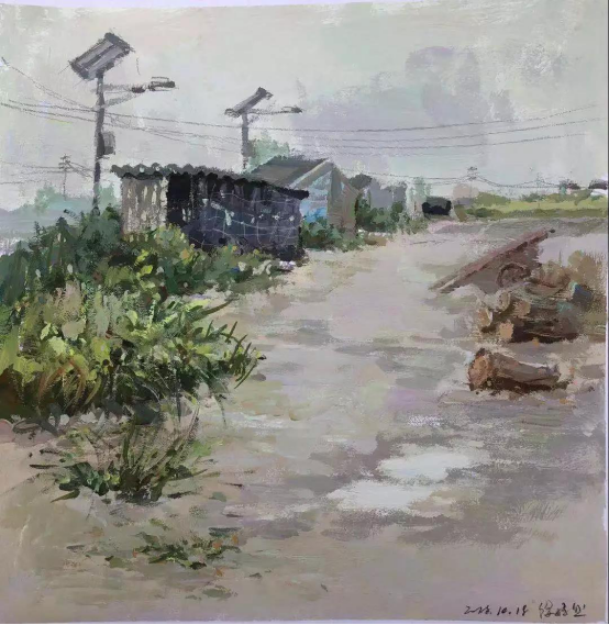 外师造化，与美同行——高三开平色彩风景写生850.png